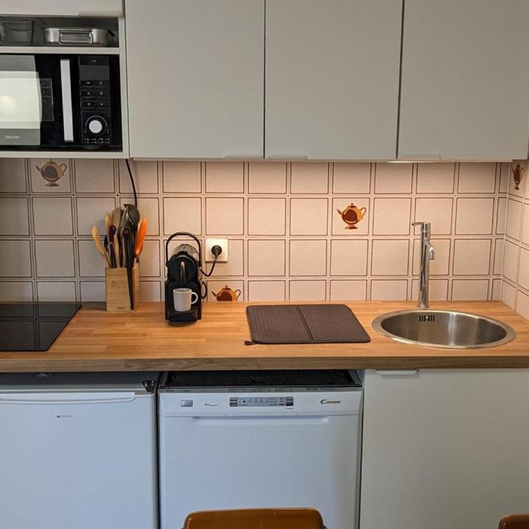 Studio 4 Pers avec Loggia, Pieds des Pistes, Ascenseur et WIFI, Centre Station - FR-1-262-103 - Studio - 3