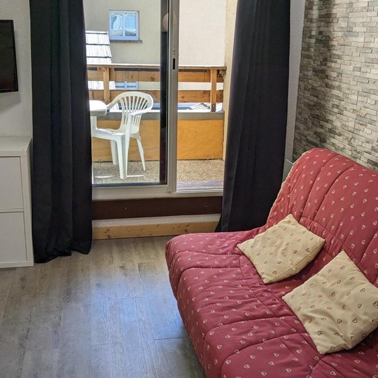 Studio 4 Pers avec Loggia, Pieds des Pistes, Ascenseur et WIFI, Centre Station - FR-1-262-103 - Studio - 10