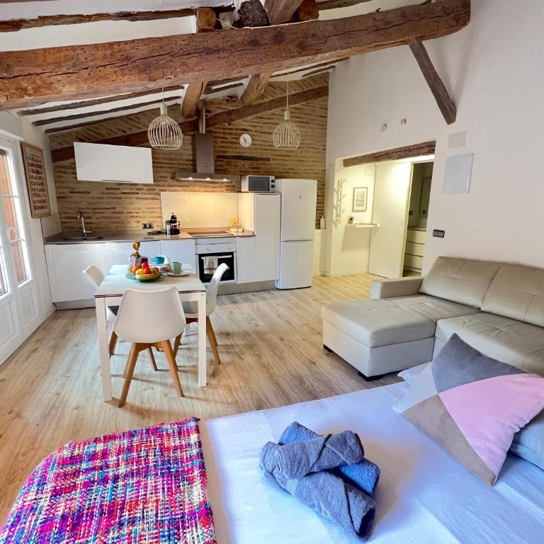 APARTAMENTO LOFT LAUREL coqueto con Aire ac by Apartamentos Logrono org - Apartamento de 1 dormitorio - 2