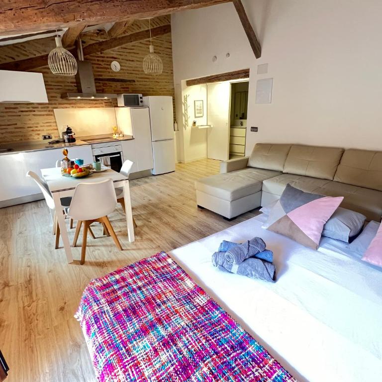 APARTAMENTO LOFT LAUREL coqueto con Aire ac by Apartamentos Logrono org - Apartamento de 1 dormitorio - 13