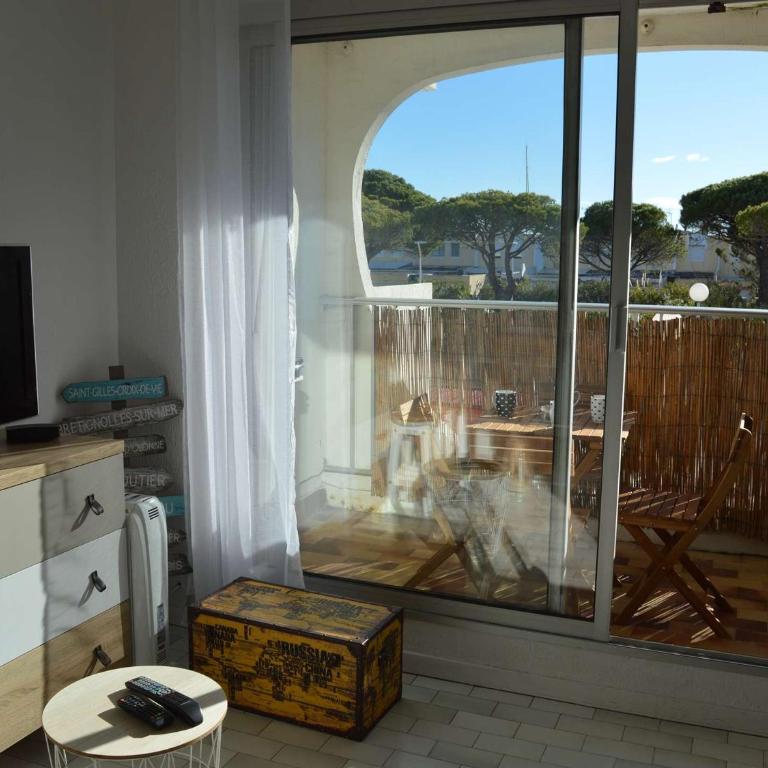 Studio Cabine lumineux, loggia & plancha à Port Camargue, 4 couchages, ménage inclus - FR-1-250-161 - Apartment (4 Erwachsene) - 17