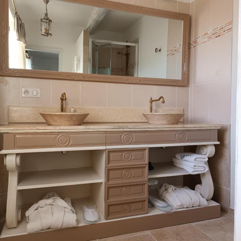 Chambre d'hôtes du Mas de Longuefeuille - Chambre Double - Vue sur Jardin - 8