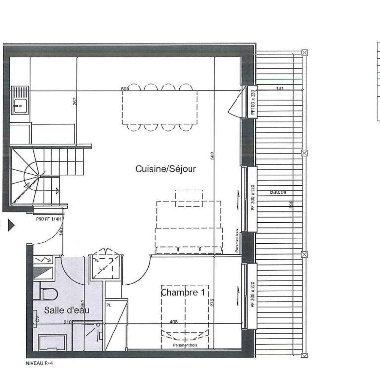 Duplex 4 pièces avec balcon et parking, 6 pers. - Les Avanchers-Valmorel - FR-1-291-872 - Appartement (6 Adultes) - 13