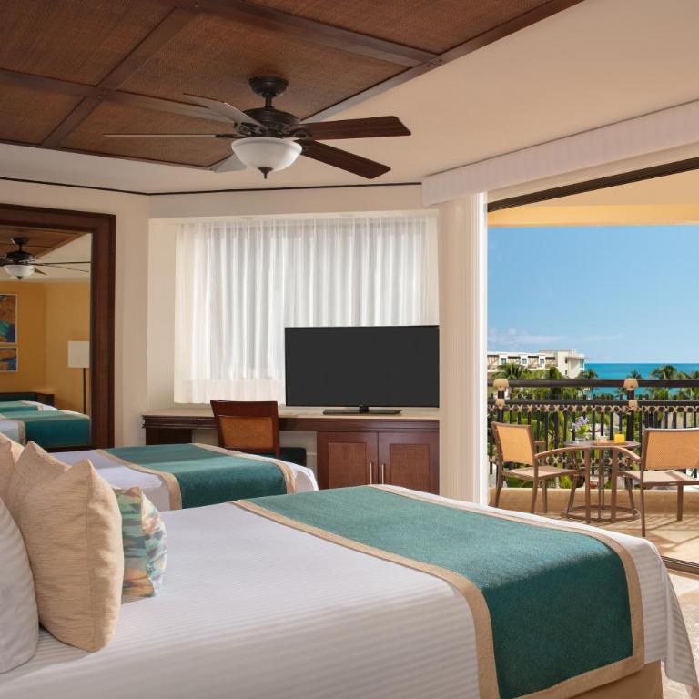Dreams Riviera Cancun Resort & Spa - All Inclusive - Premium Deluxe Ocean View with Whirlpool (Double beds) - 1