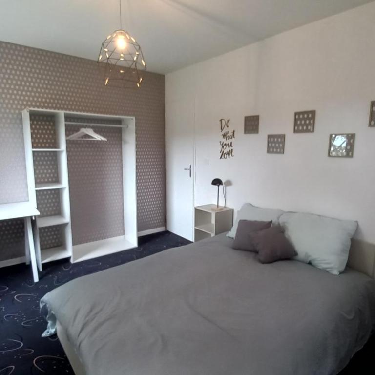 Adorable studio avec entrée indépendante - Chambre Double avec Salle de Bains Privative - 1