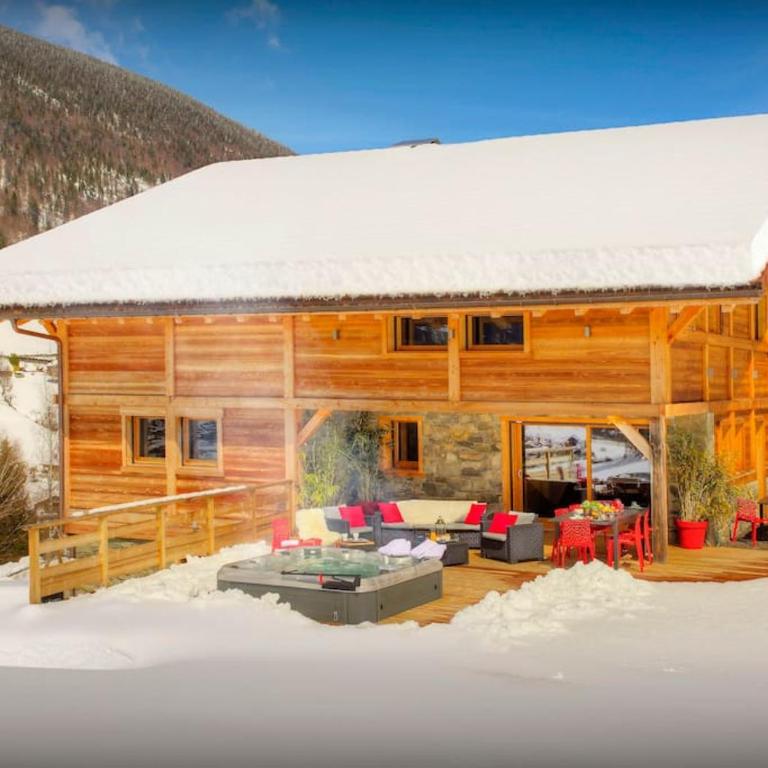 Chalets des Aravis Kitz et Buhel avec Jacuzzi 12 et 15 personnes - Chalet Supérieur - 1