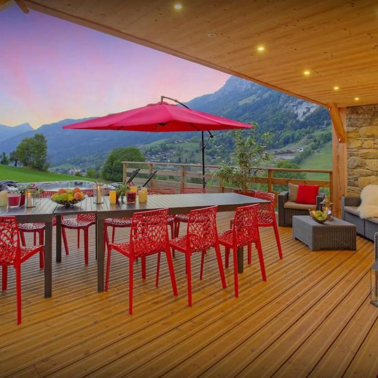Chalets des Aravis Kitz et Buhel avec Jacuzzi 12 et 15 personnes - Chalet Supérieur - 9