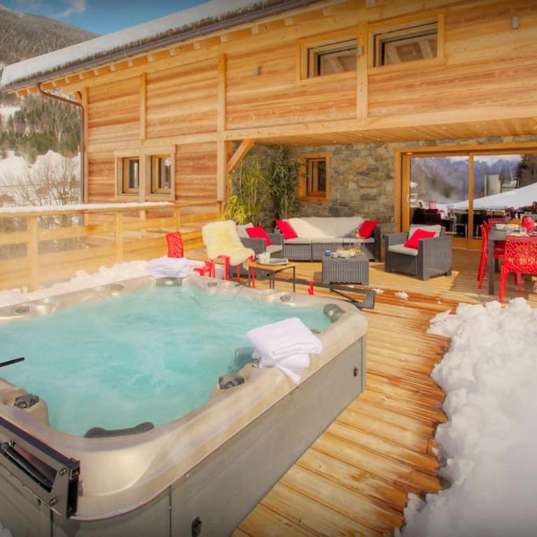 Chalets des Aravis Kitz et Buhel avec Jacuzzi 12 et 15 personnes - Chalet Supérieur - 14