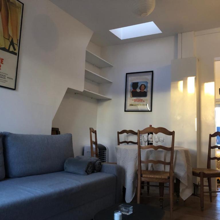 2 pièces sous les toits 6 personnes calme lumineux équipé - Appartement 1 Chambre - 21