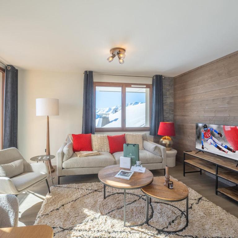 Bel appartement 6 pers, proche pistes, WiFi, animaux acceptés - FR-1-645-46 - Appartement - 1