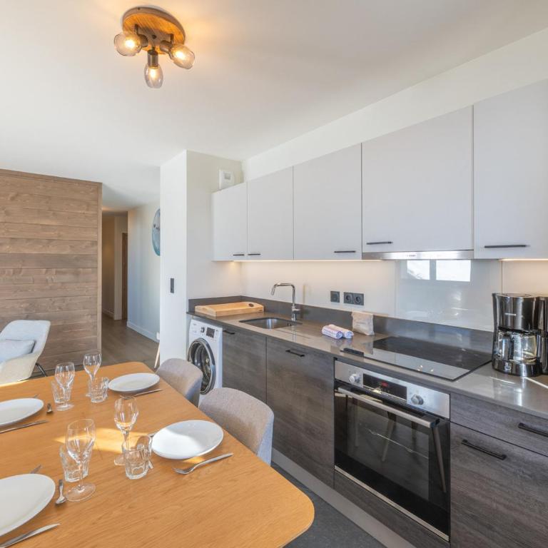Bel appartement 6 pers, proche pistes, WiFi, animaux acceptés - FR-1-645-46 - Appartement - 3