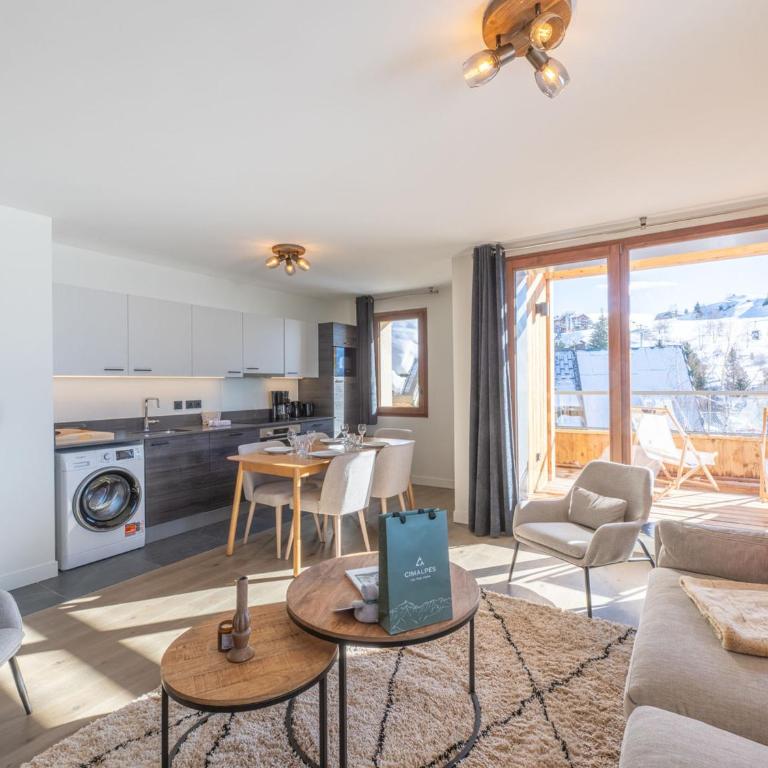 Bel appartement 6 pers, proche pistes, WiFi, animaux acceptés - FR-1-645-46 - Appartement - 7