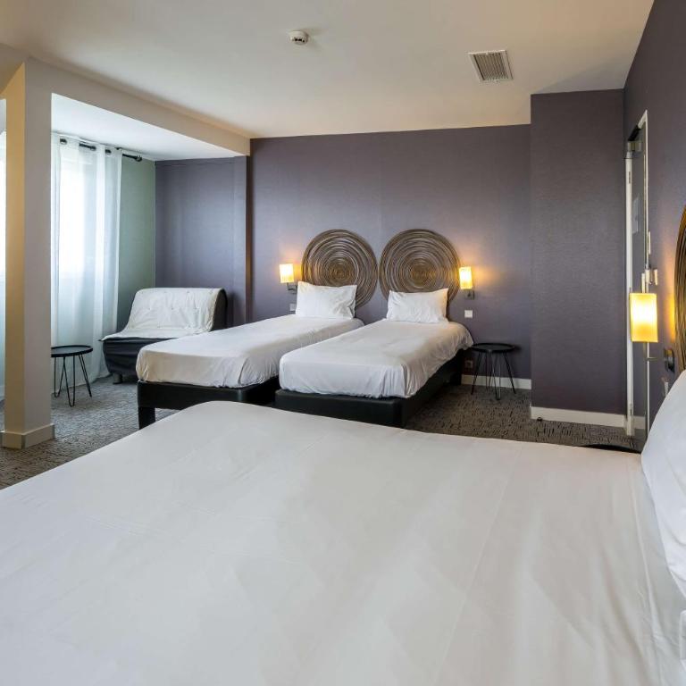 Best Western Adagio Saumur - Chambre Familiale - 3