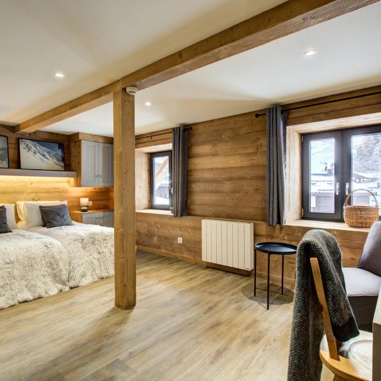 Chalet spacieux au cœur de la station, 10 pers, animaux acceptés - Three-Bedroom Chalet - 10
