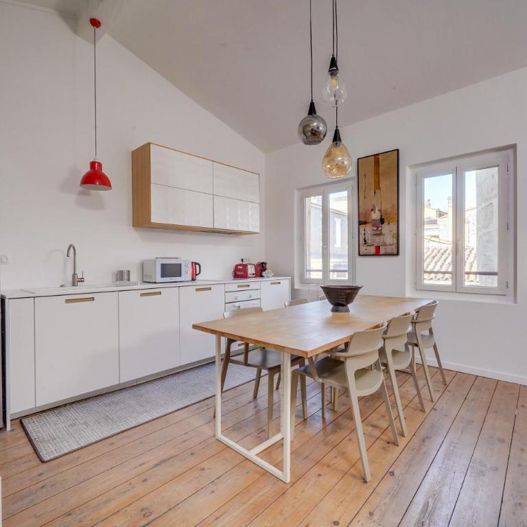 Le Particulier - Centre ville de Bordeaux - Three-Bedroom Apartment - 12