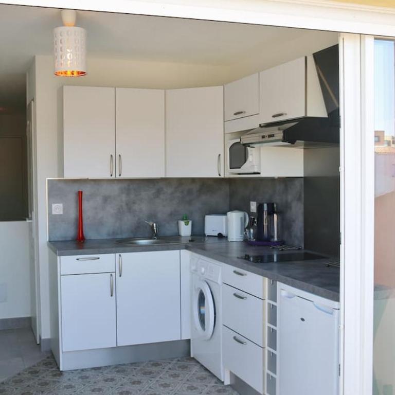 Studio 550, Port Soleil au village naturiste - Monolocale - 6