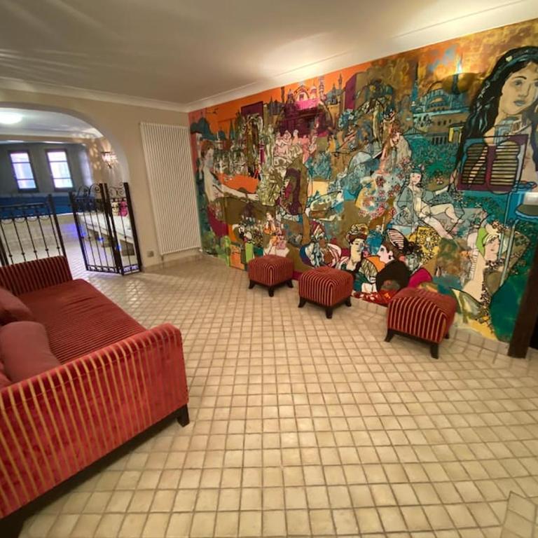 Chambre Emeraude, Riad 9 Couple only au village naturiste - Chambre Double - 9