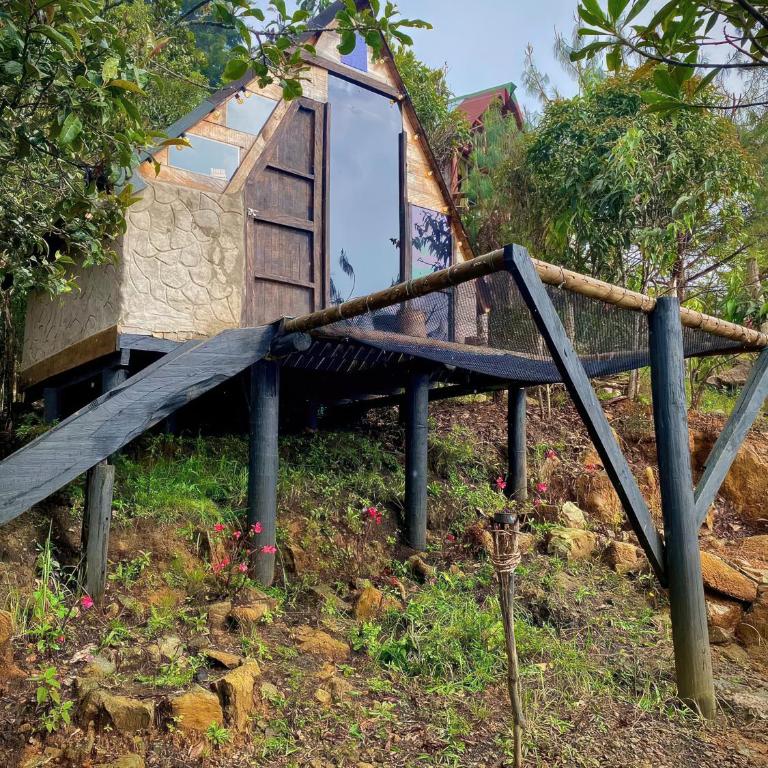 Chalet Celestial Wifi/Malla catamarán/Parking - Chalet de 1 dormitorio - 8