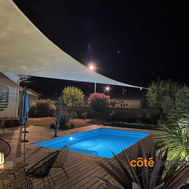 VILLA LANDES ANGELES - Maison avec piscine à 6km de l'océan - Maison 3 Chambres - 1