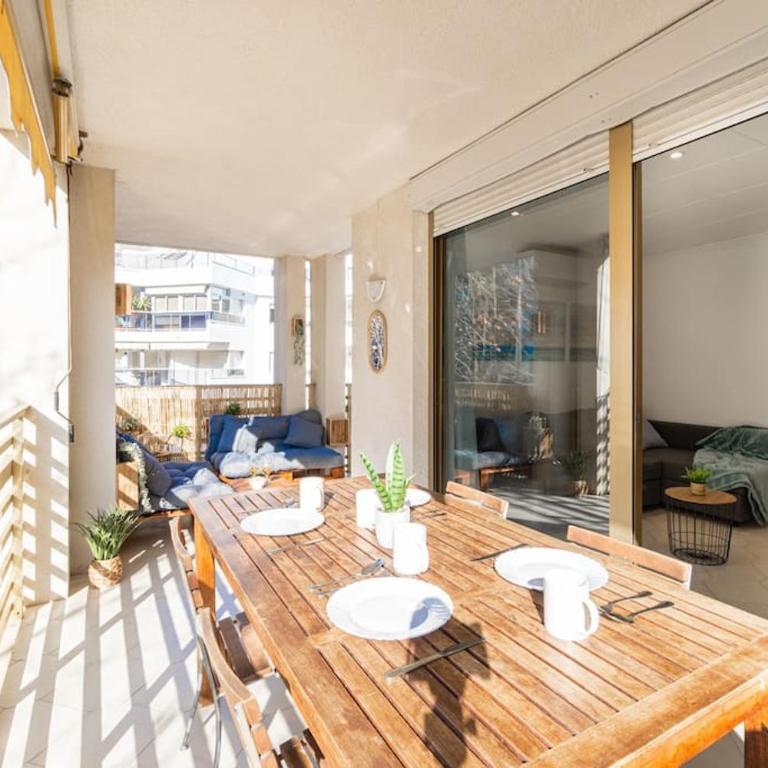 50mBeach-2room-Pool-wifi-BigTerrace-PortAvntura-AA10 - Two-Bedroom Apartment - 5