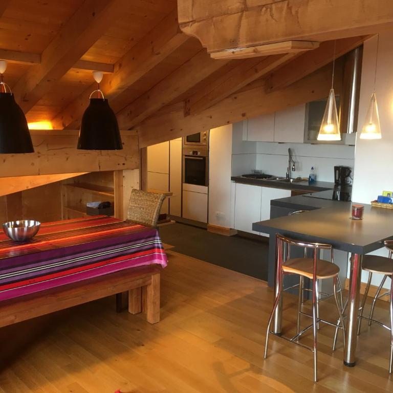 les 7 laux immobilier chalet C - Appartement Deluxe - 5