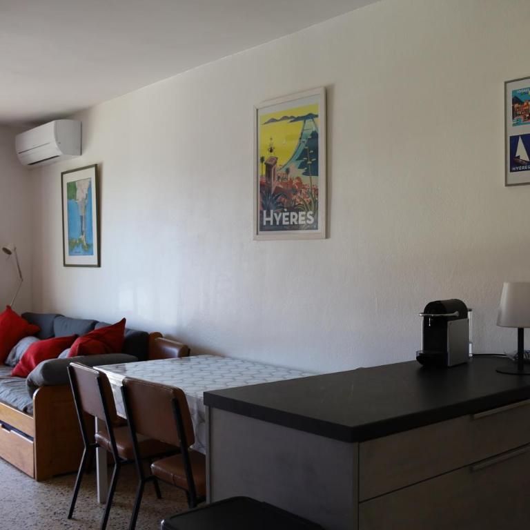 Appart Hyères-Presqu'île de Giens-La Capte - Appartement 1 Chambre - 6