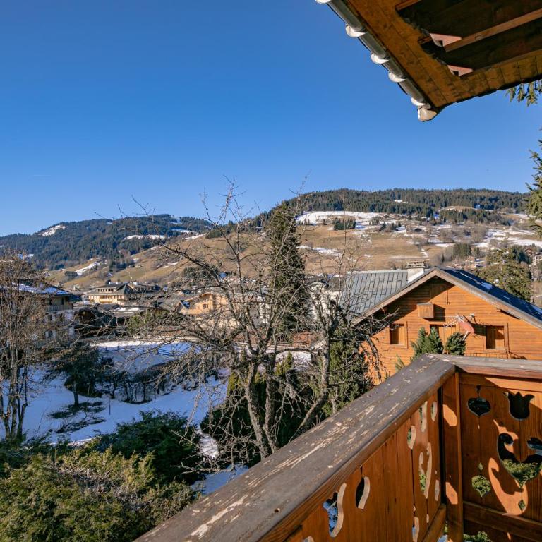 Le Chalet d'Antoine - Centre de Megève - Chambre Lits Jumeaux Deluxe avec Balcon - 6