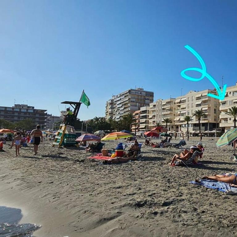 El Principe. Widok na morze. Garaż. Plaża 10 m - Apartamento de 3 dormitorios - 36