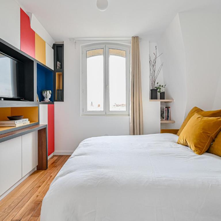 Le Cœur Sacré - 4 personnes Montmartre - Wifi - Appartement 1 Chambre - 17