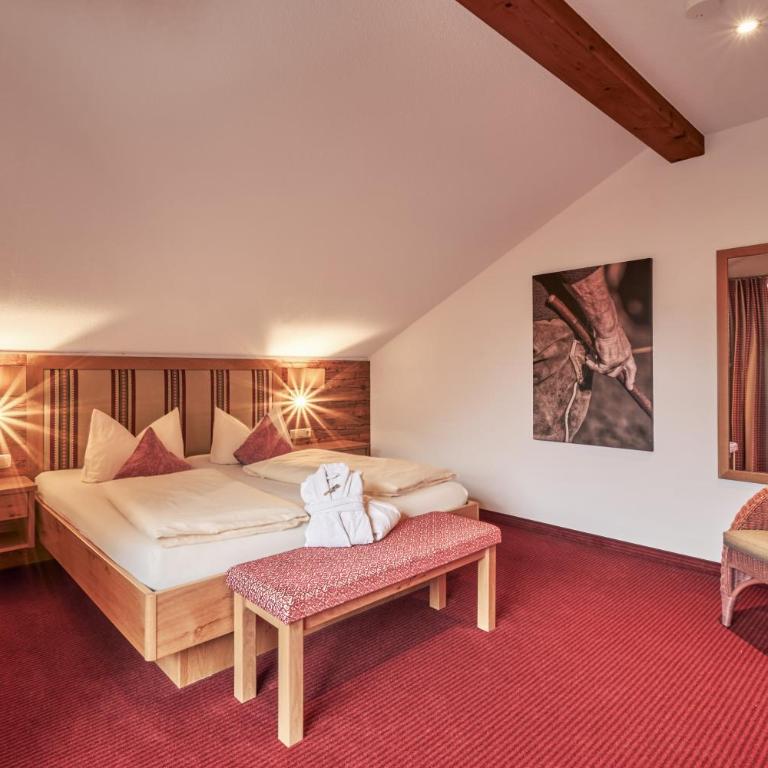 Landhotel Berghof - Suite mit 2 Schlafzimmern - 9