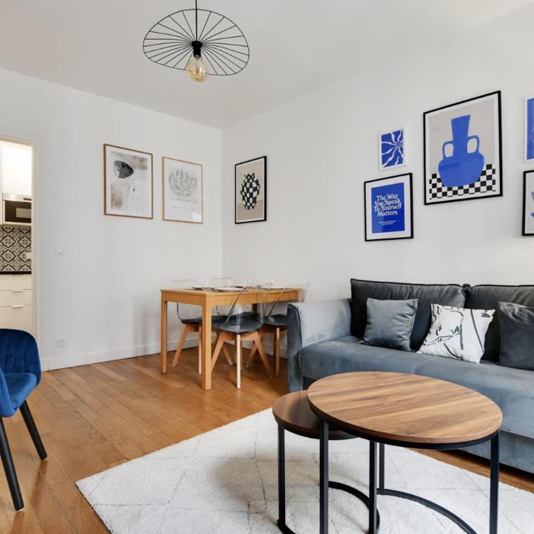 Appartement spacieux -1BDR/4P -Le bas Montmartre - Appartement 1 Chambre - 3