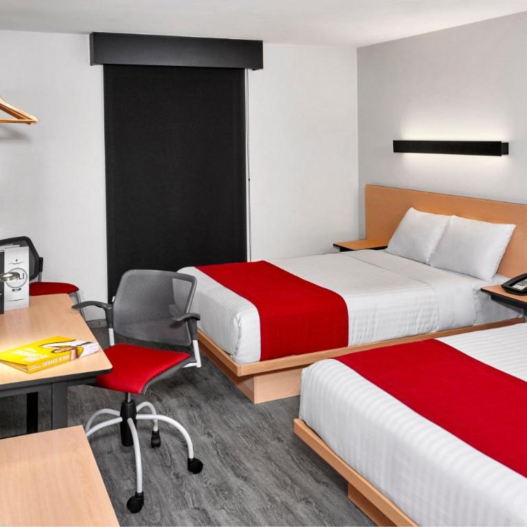 City Express by Marriott Ciudad de México EBC Reforma - Double Room with Two Double Beds - 13