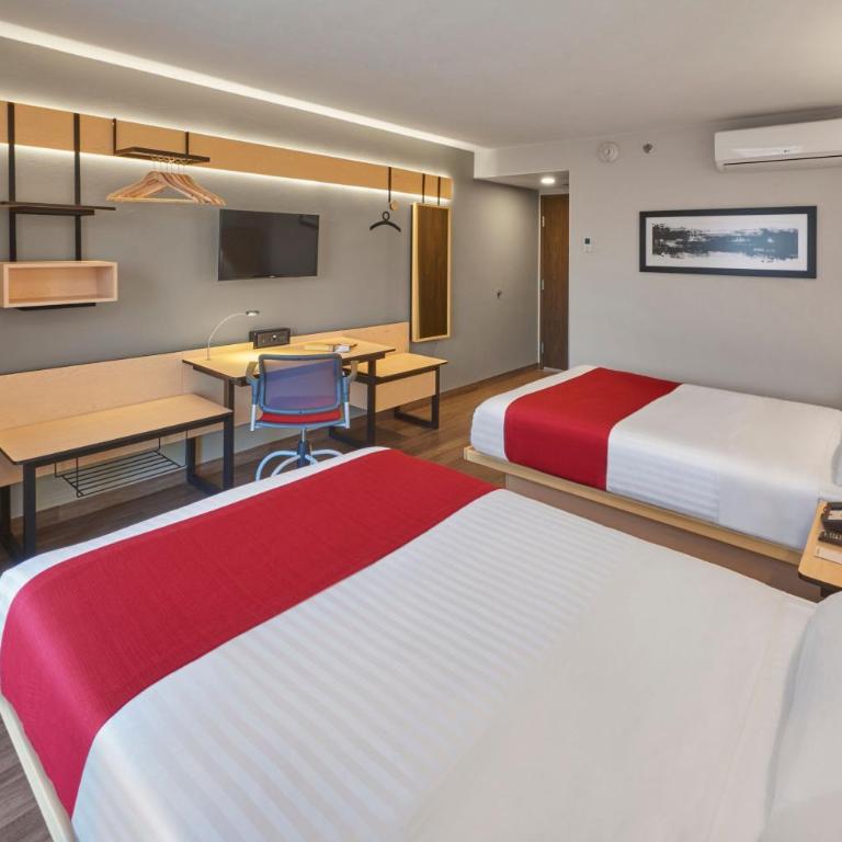 City Express by Marriott Ciudad de México EBC Reforma - Double Room with Two Double Beds - 9