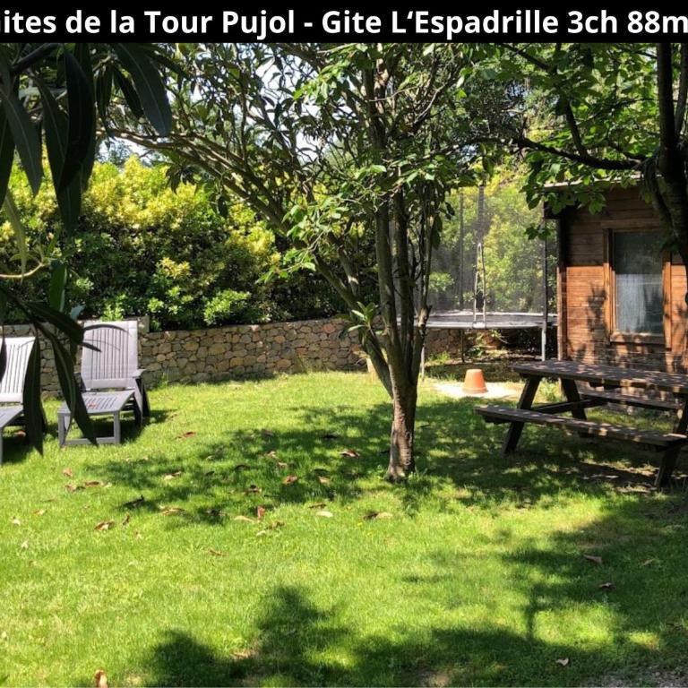 Les Gîtes de la Tour Pujol - Gite L'ESPADRILLE - 13