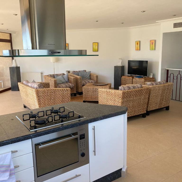 Atico Duplex Penthouse Rosa Marina Club Nautico Calpe Penon Sea view - Two-Bedroom Apartment - 5