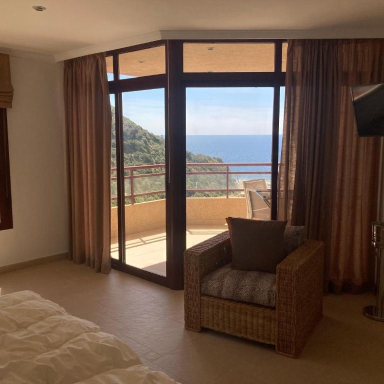 Atico Duplex Penthouse Rosa Marina Club Nautico Calpe Penon Sea view - Two-Bedroom Apartment - 11