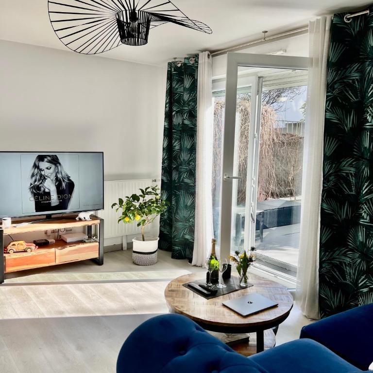 Appartement avec Jardin - La Plaine Saint Denis - Apartment mit 1 Schlafzimmer - 3