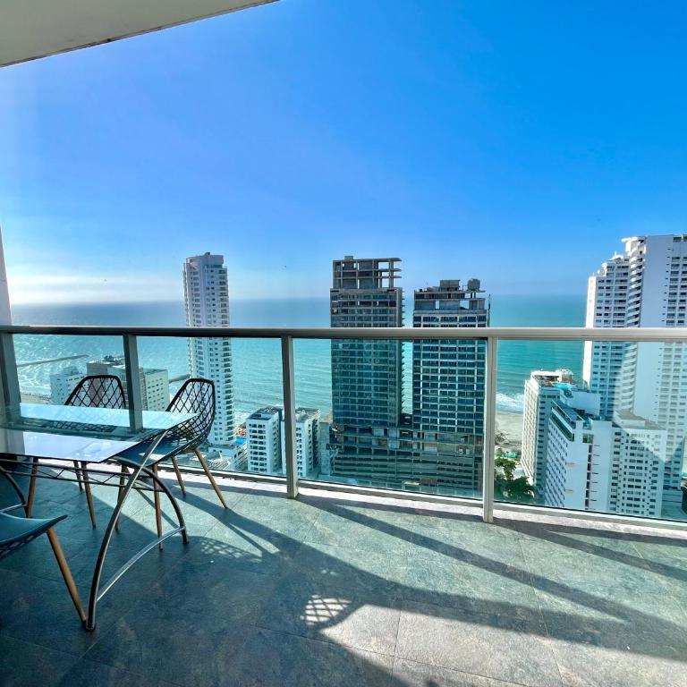 Skyline Nest Modern 1BR with Kitchen - Infinitum -Bocagrande - Apartamento de 1 dormitorio - 15