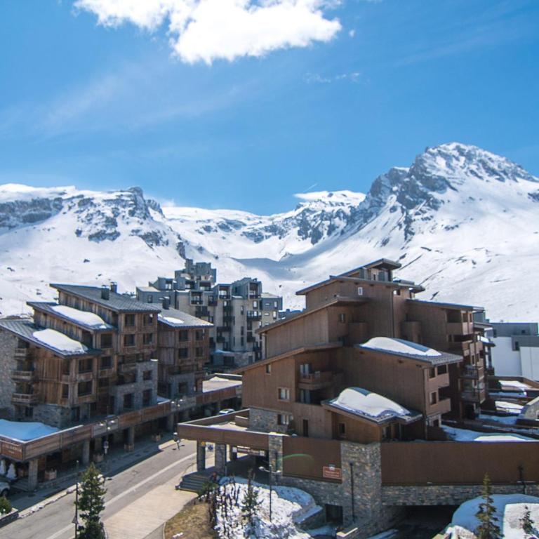 Studio sud-ouest à Tignes, proche pistes, 27 m² - FR-1-449-117 - Monolocale - 12