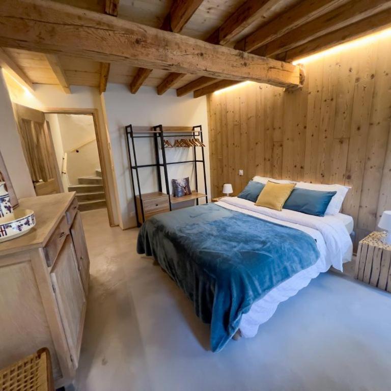 Ancienne ferme rénovée 8 pers, calme, confort, vue montagne et jardin - Maison de Vacances - 28