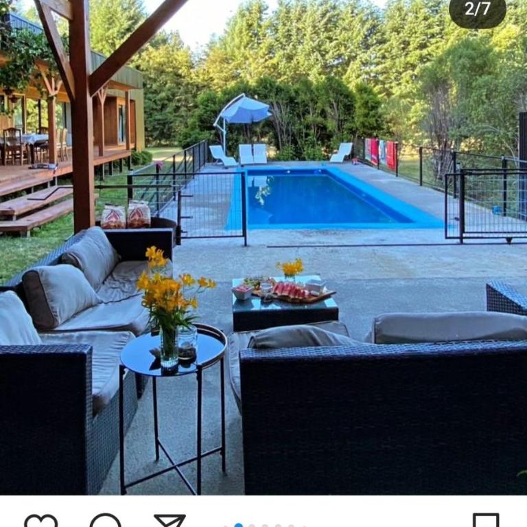 Fabulosa casa con tinaja en parcela Molco Alto - Casa de 4 dormitorios - 1