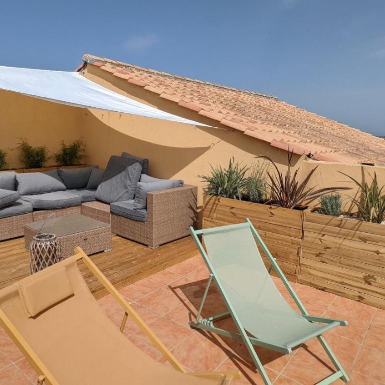 Duplex face mer avec solarium - Appartamento con Vista Mare - 2