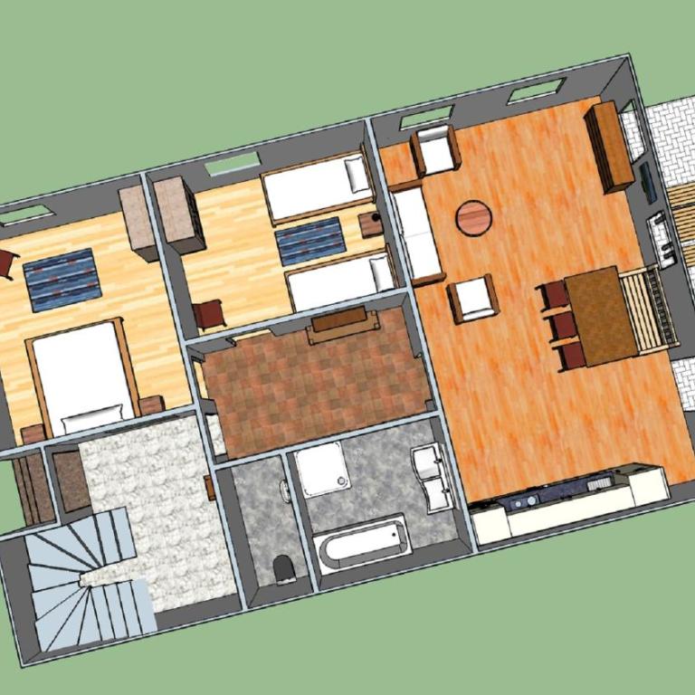 Ferienhaus Kögel - Apartment mit 2 Schlafzimmern - 13