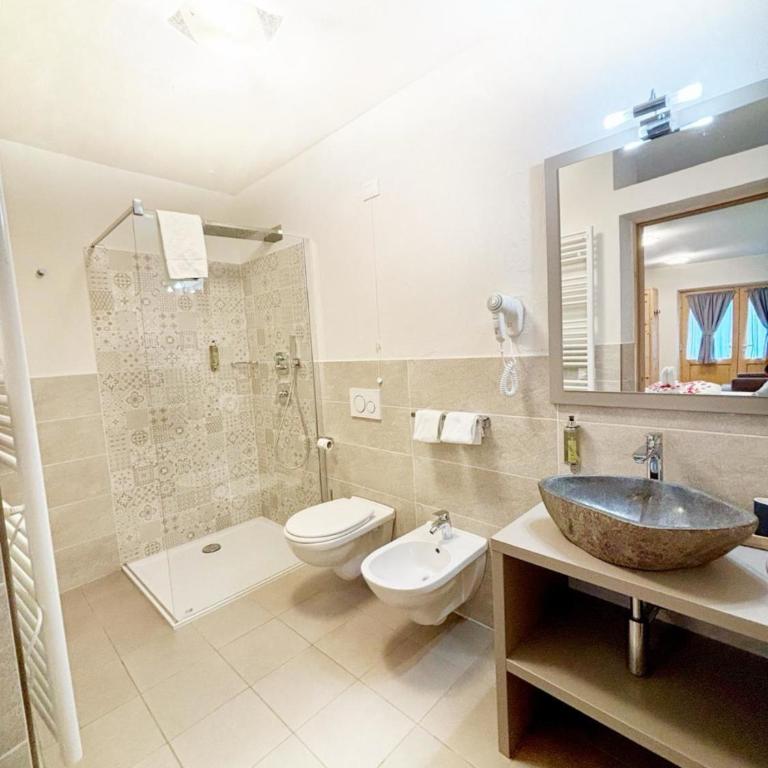 Chalet Torcel- Hidden Nature & Spa Retreat Dolomites - Camera Tripla Superior - 16