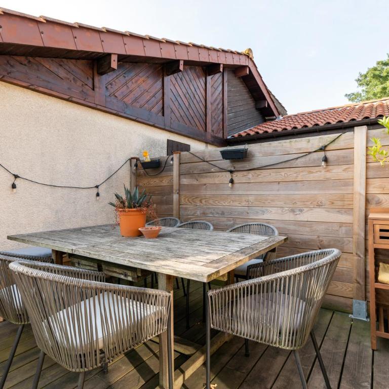 Superbe Villa Patio rénovée et climatisée à Capbreton et aux portes d'Hossegor - Maison 1 Chambre - 20