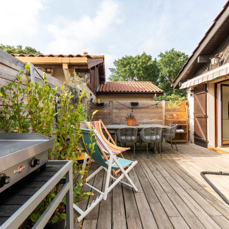 Superbe Villa Patio rénovée et climatisée à Capbreton et aux portes d'Hossegor - Maison 1 Chambre - 1
