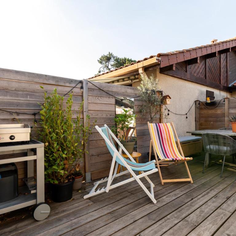 Superbe Villa Patio rénovée et climatisée à Capbreton et aux portes d'Hossegor - Maison 1 Chambre - 22