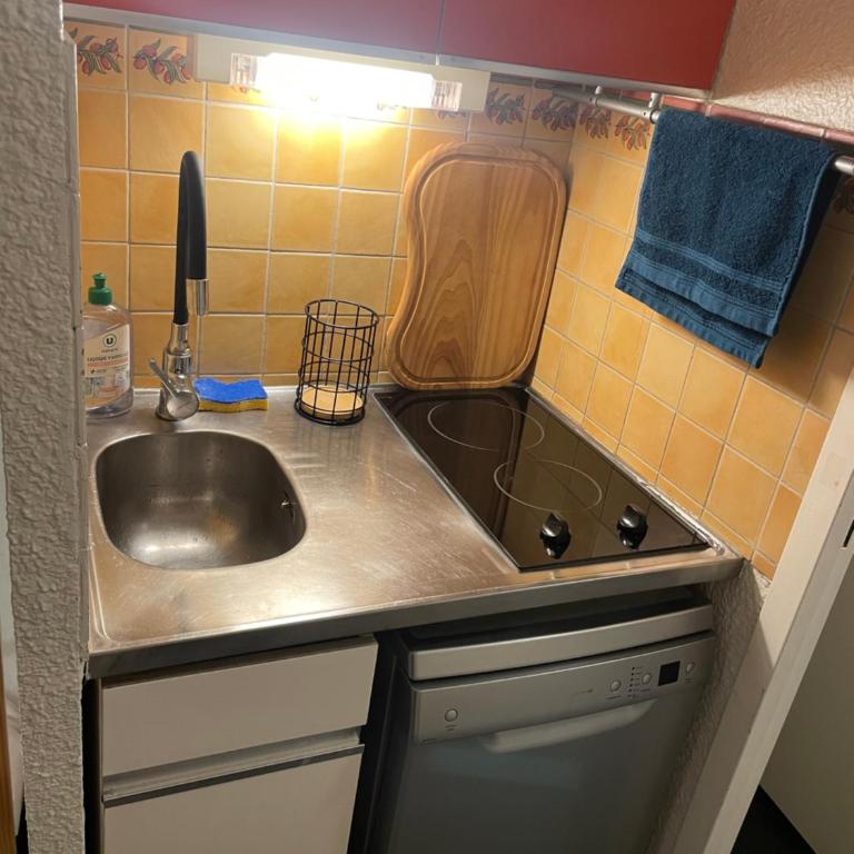 Studio tout confort pied des pistes avec balcon et wifi - Studio - Vue sur Montagne - 7