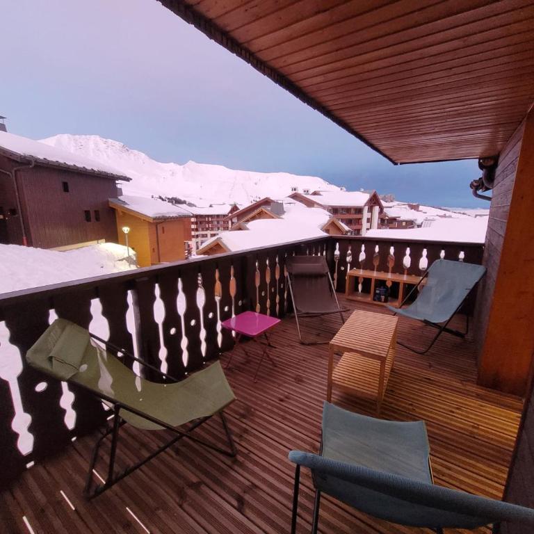 Chalet individuel 10 pers., sur les pistes, Wi-Fi - FR-1-455-242 - Chalet - 14