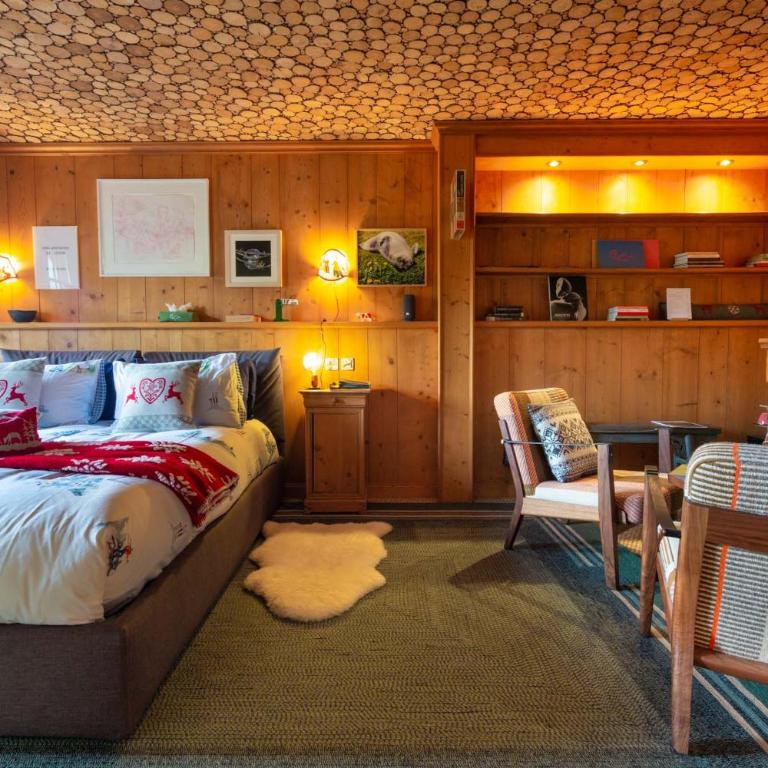 Megève Bois - Relais & Châteaux - Chambre Double avec Terrasse - 4